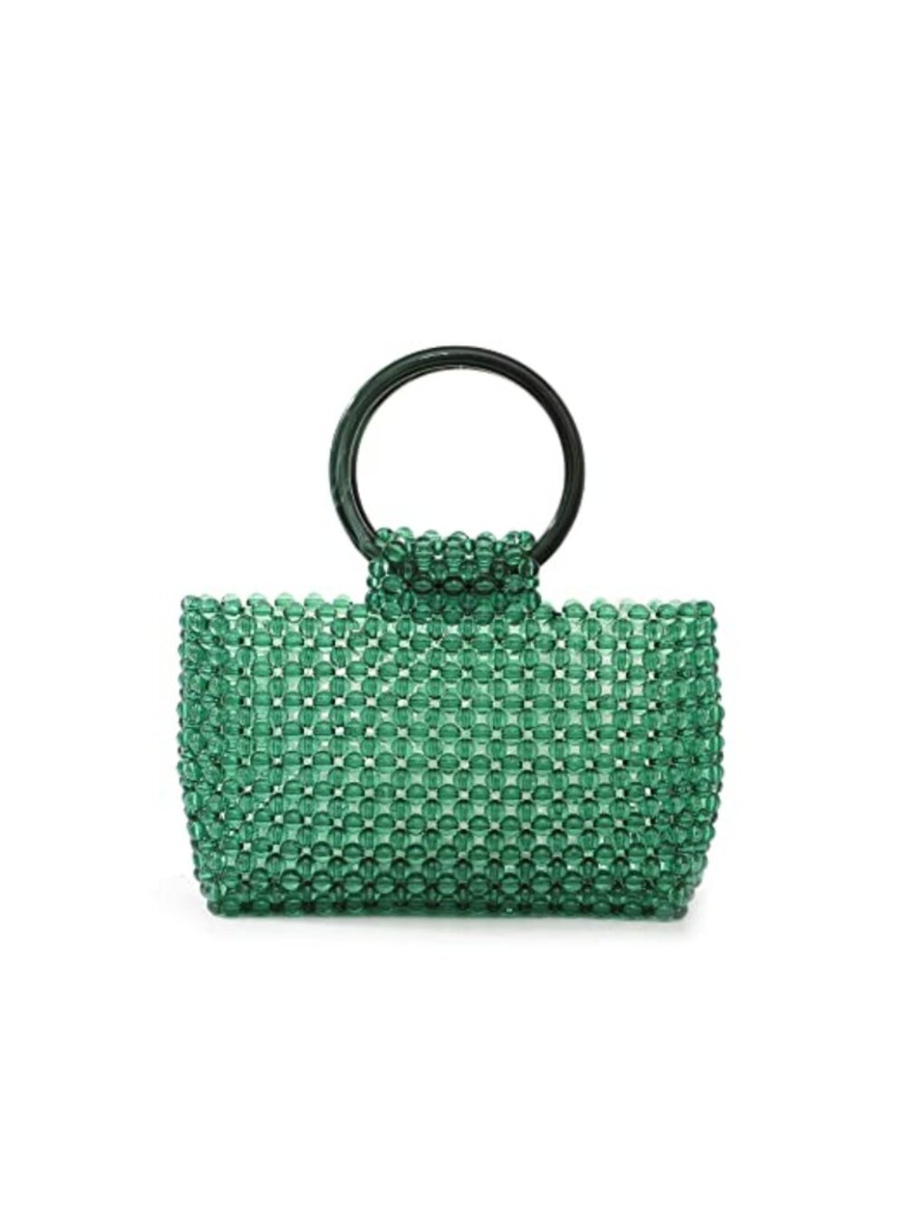 Acrylic Beaded Clutch Evening Handbag for Wedding Party